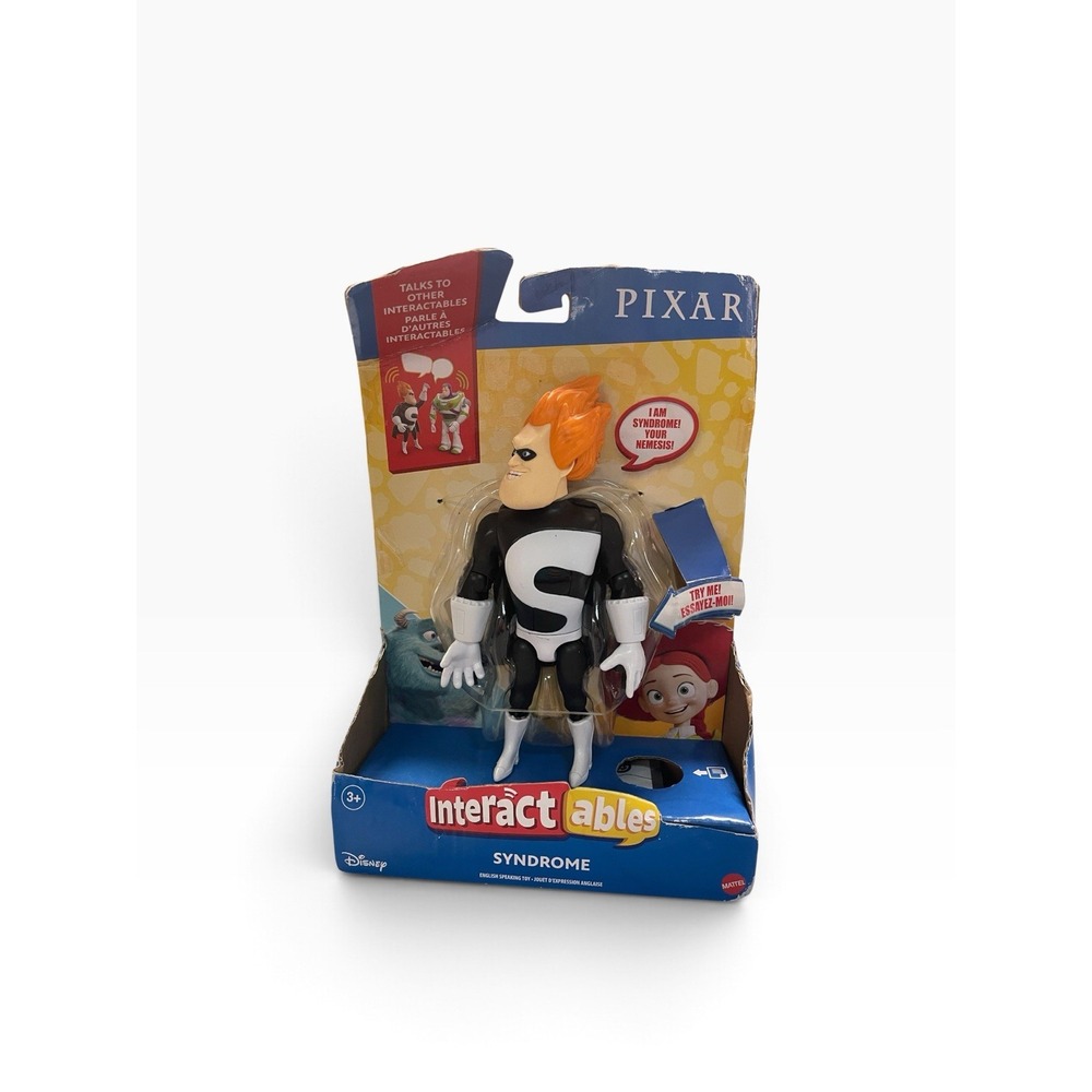 Interactables Syndrome Figure Pixar The Incredibles Talking Toy Interacts Works